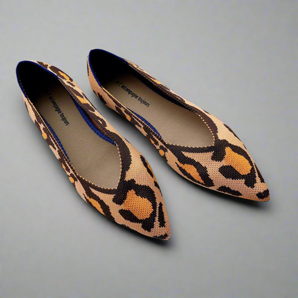 Animal Print Pedal Flats