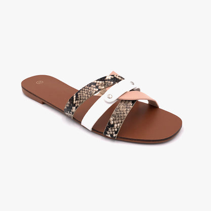 Flat bottom sandals