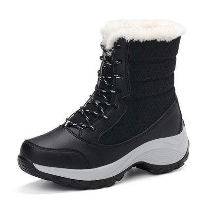 Velvet Snow Boots