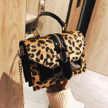 Leopard Print Shoulder Crossbody Bags