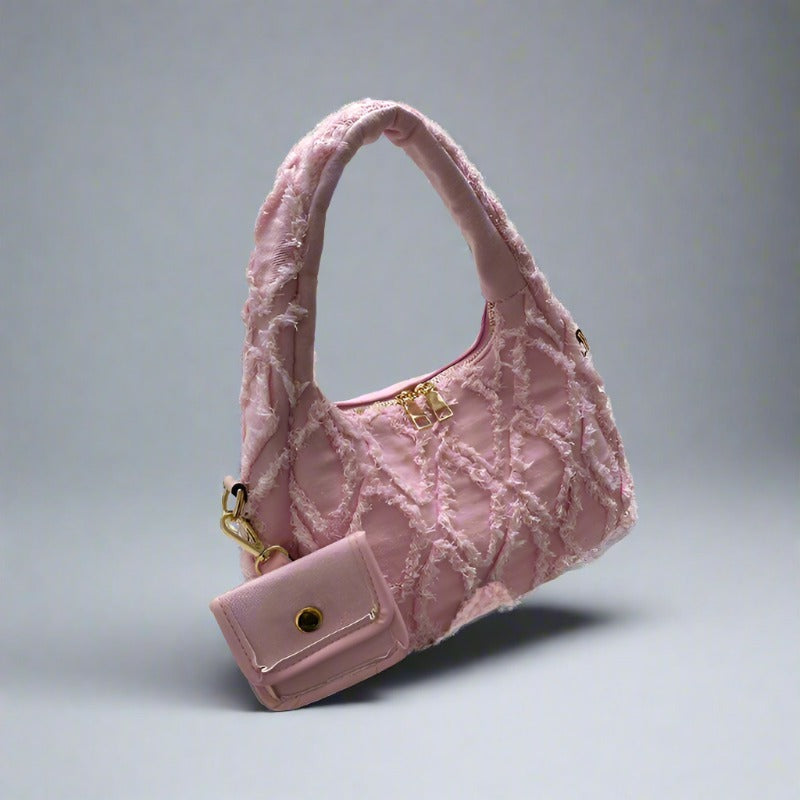 Niche Design Denim Handbag