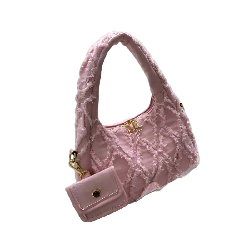 Niche Design Denim Handbag