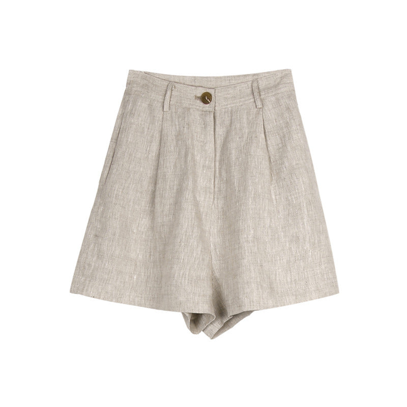 Cotton Linen Shorts