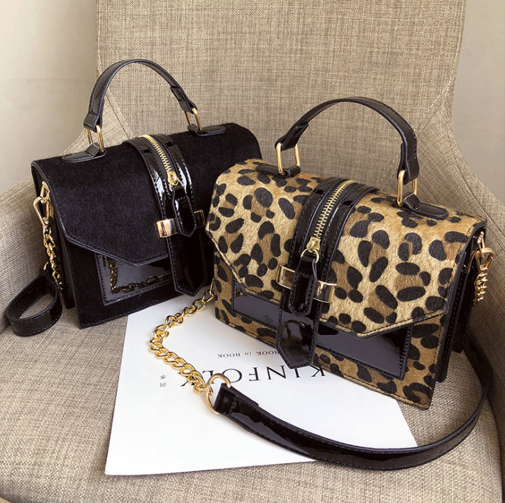 Leopard Print Shoulder Crossbody Bags