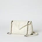 Beige Chain Handbag
