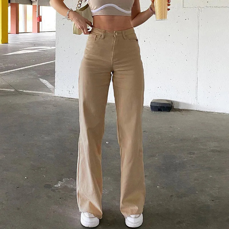 Straight Jeans Pants