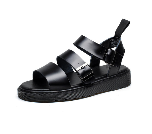 Martin Buckle Platform Sandals