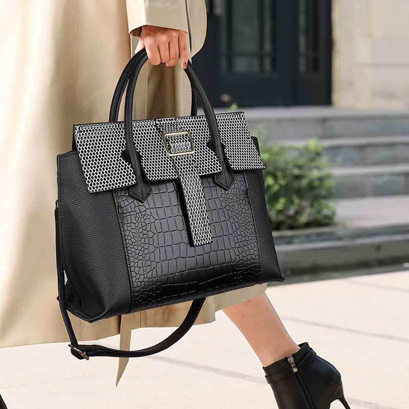 Crocodile Pattern Tote Bag