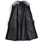 The Noir Empress Long Faux Fur Coat