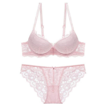 Lace Push up Bra & Panties Sets