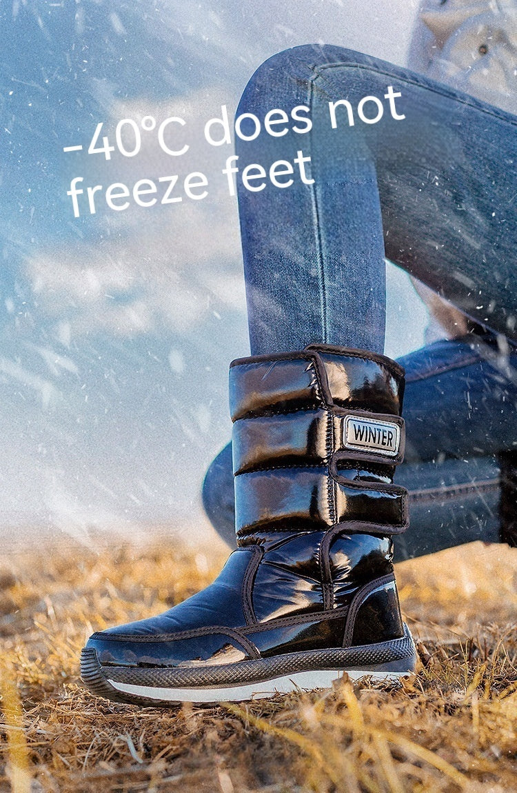 Winter Fleece-lined Snow Boots