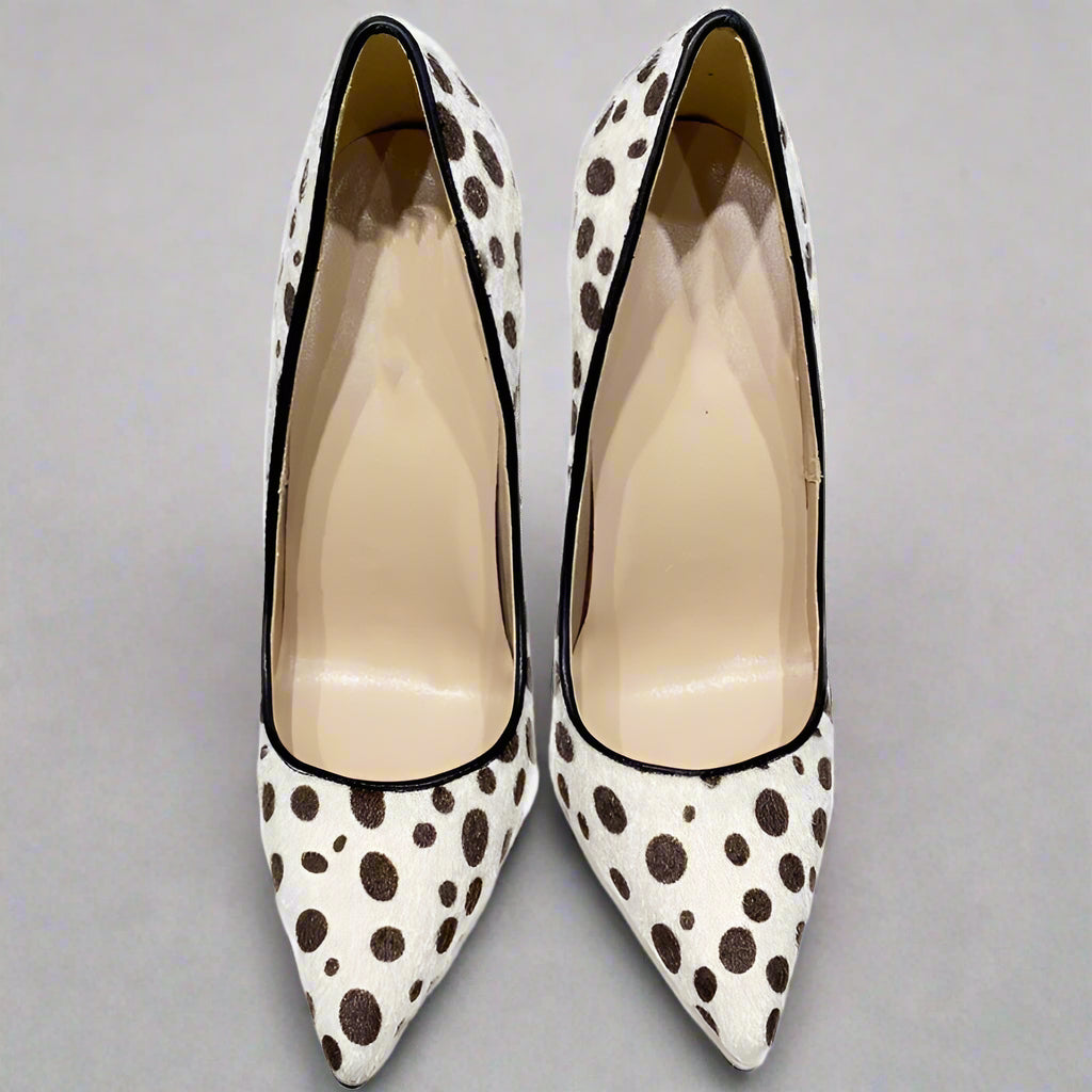 Ladies New Horsehair High Heels