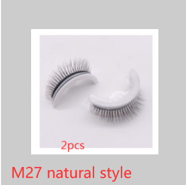 Reusable 3D Natural False Mink Eyelashes