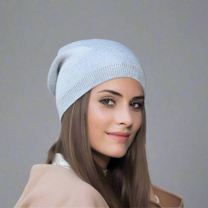 Thin Knitted Woolen Cap