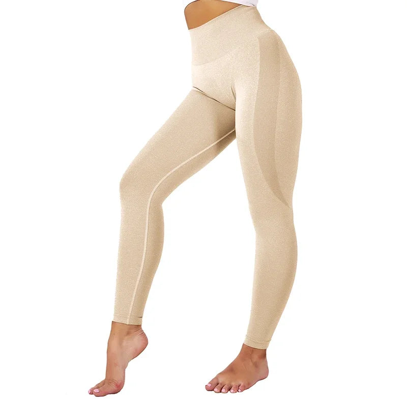 Seamless Spandex Fitness Leggings