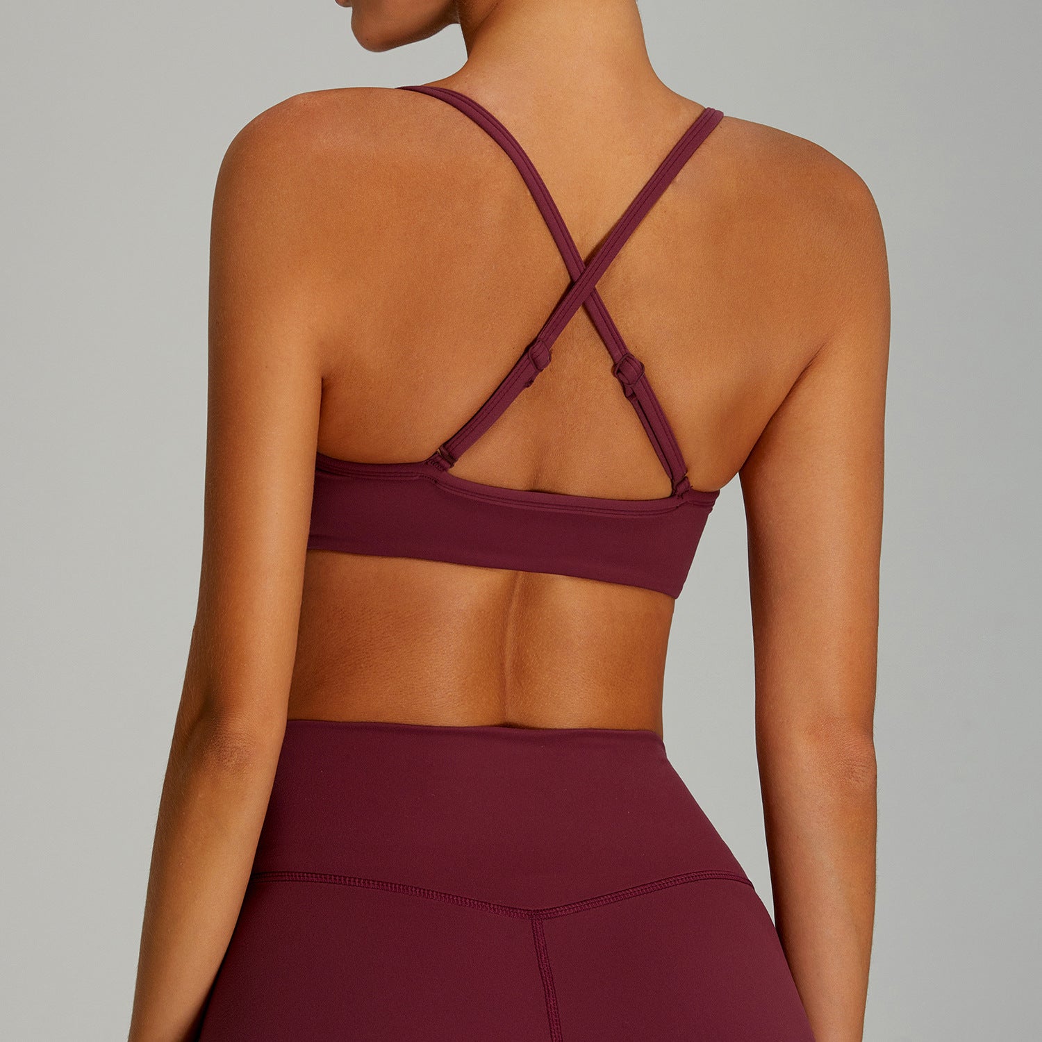 Nude Feel Tight Back Yoga Bra