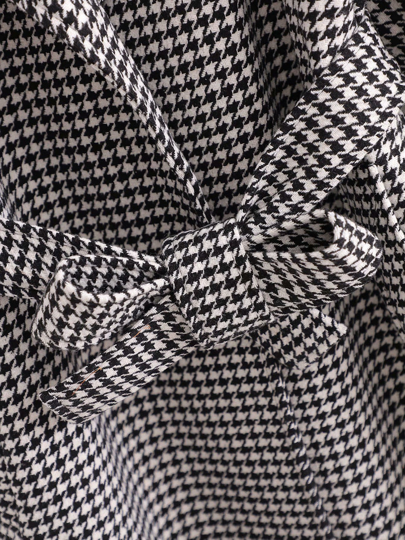 Women's Commuter Houndstooth Coat