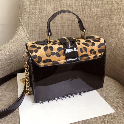 Leopard Print Shoulder Crossbody Bags