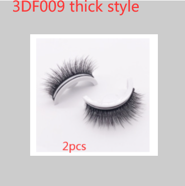Reusable 3D Natural False Mink Eyelashes