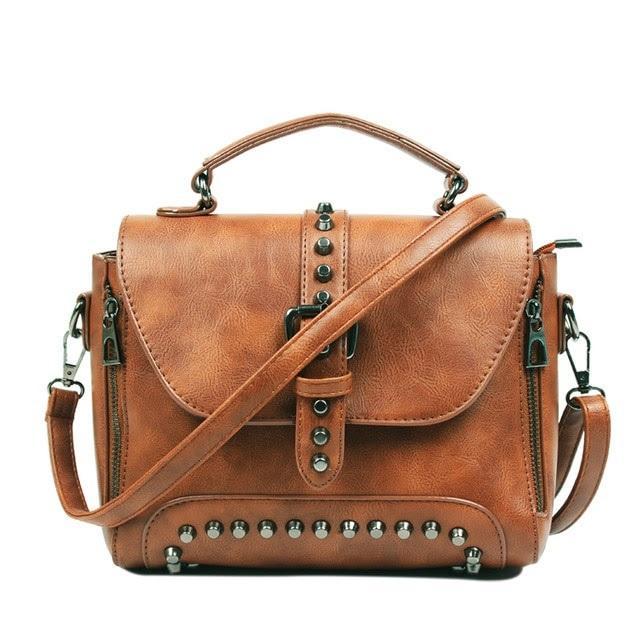 Vintage Leather Crossbody Handbags