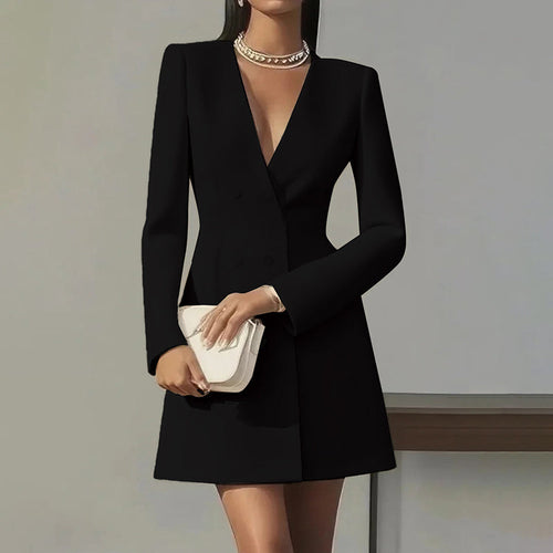 The Poise V-Neck Midi Dress