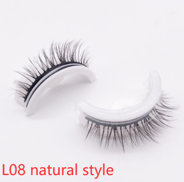 Reusable 3D Natural False Mink Eyelashes