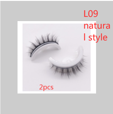 Reusable 3D Natural False Mink Eyelashes