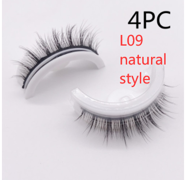 Reusable 3D Natural False Mink Eyelashes
