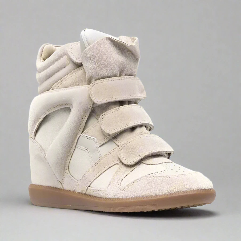 Fly Ankle Wedge Sneakers