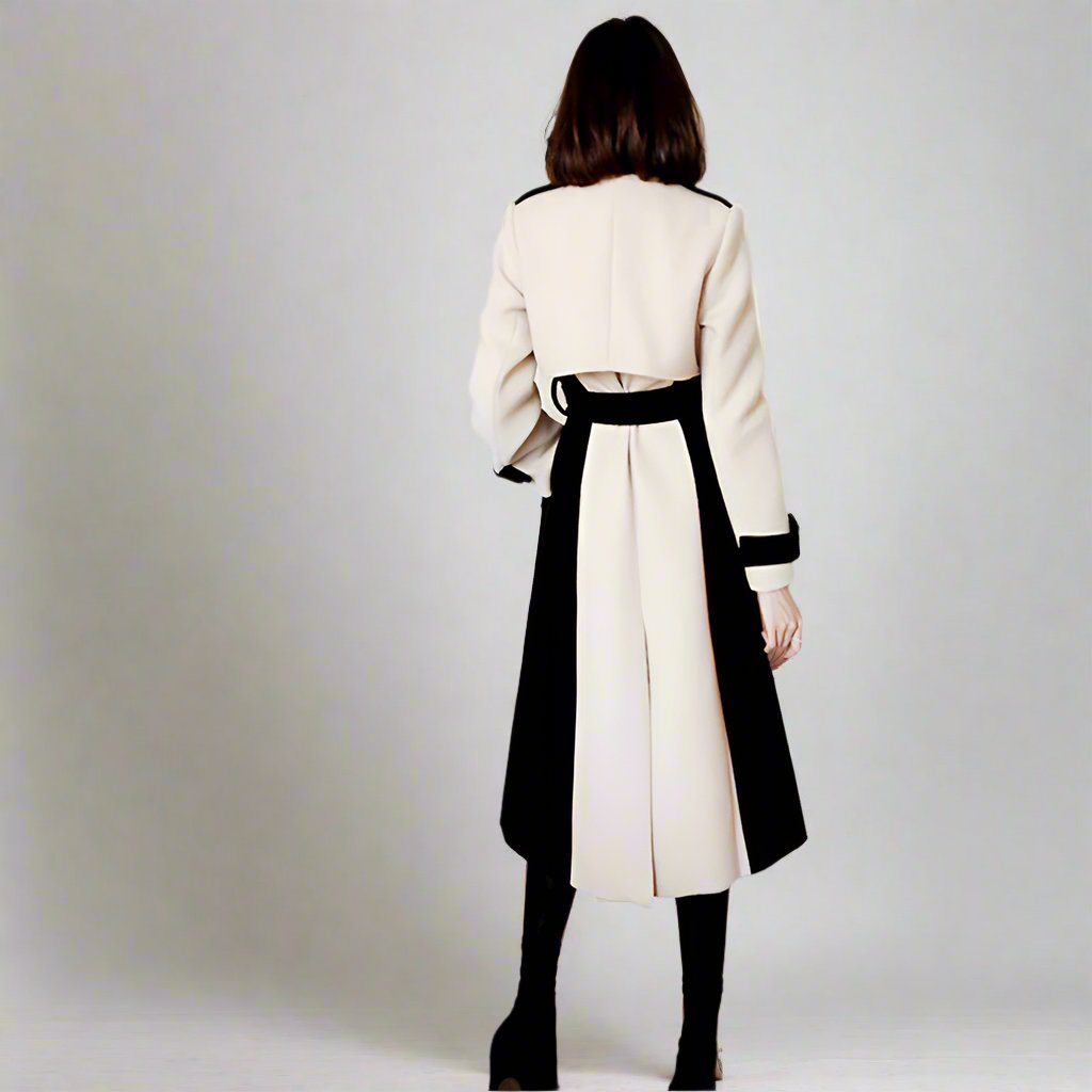 Women's Mid-length Woolen Coat