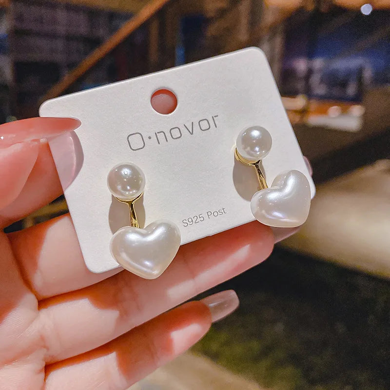 Small Retro Circle Metal Earrings