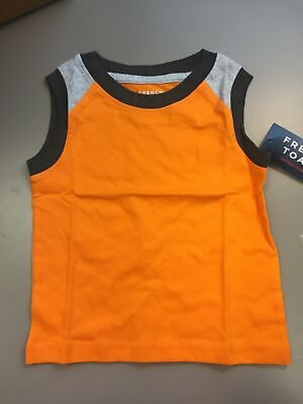 French Toast Boys’ Muscle Tee, Colorblocked Autumn Glory, 9-12 Months