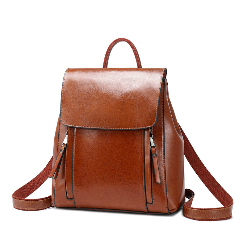 Genuine Leather Backpack