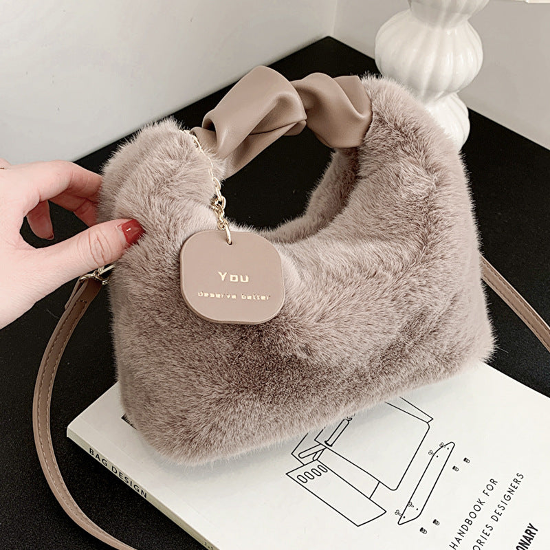 Cute Plush Winter Bag