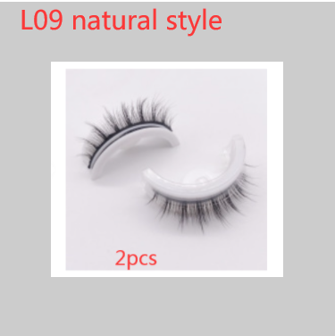 Reusable 3D Natural False Mink Eyelashes