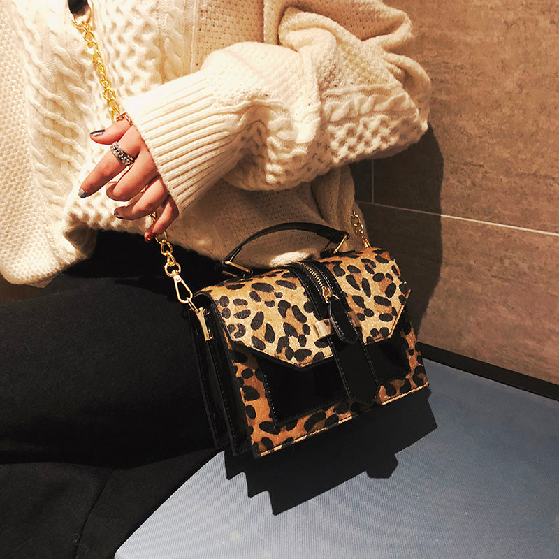 Leopard Print Shoulder Crossbody Bags