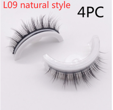 Reusable 3D Natural False Mink Eyelashes