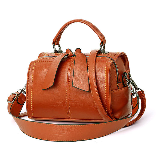 Leather Ribbon Handbags