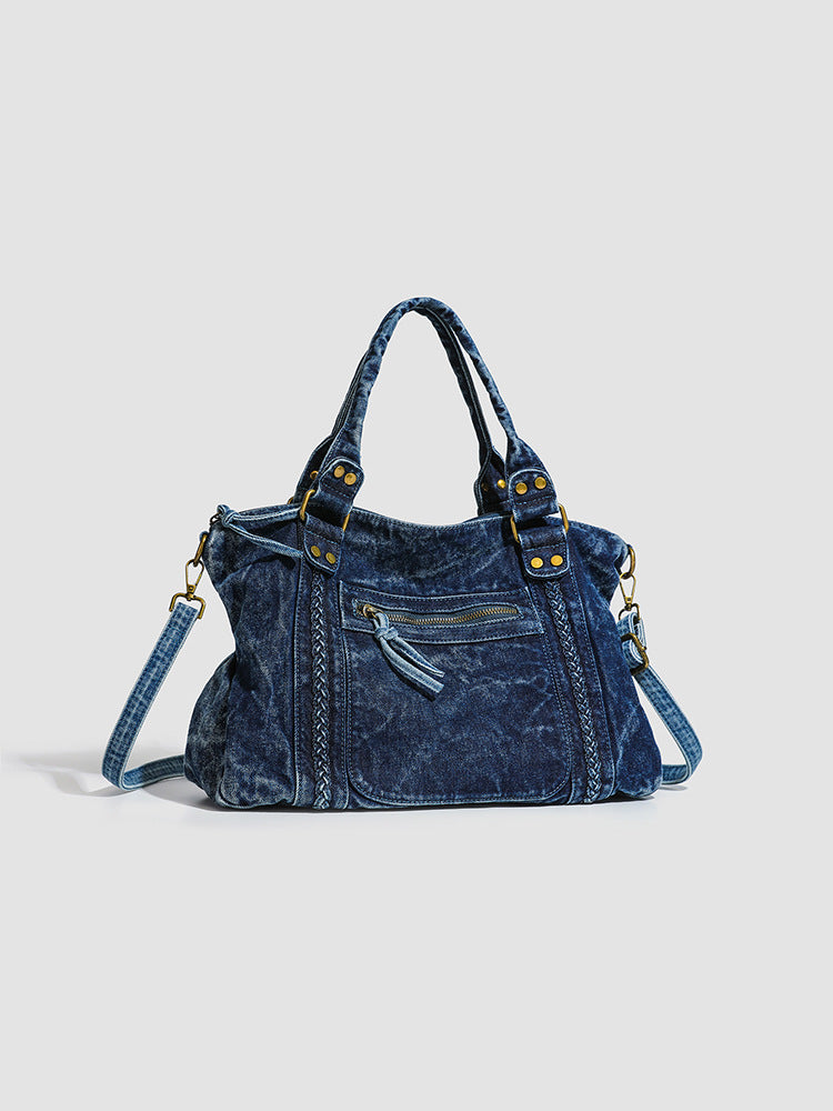 Riviera Denim Tote
