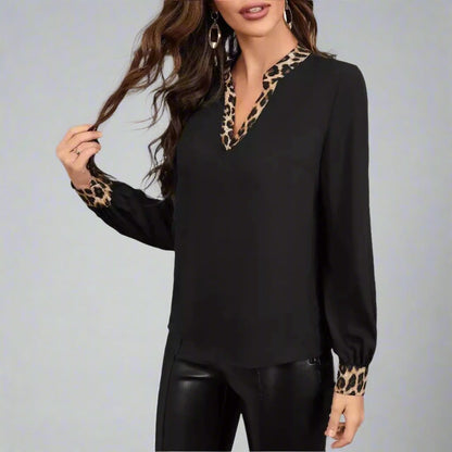 Women's Leopard Print Shirt