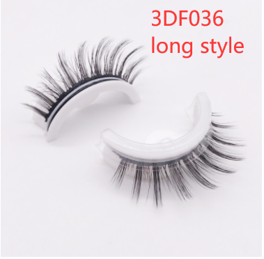 Reusable 3D Natural False Mink Eyelashes