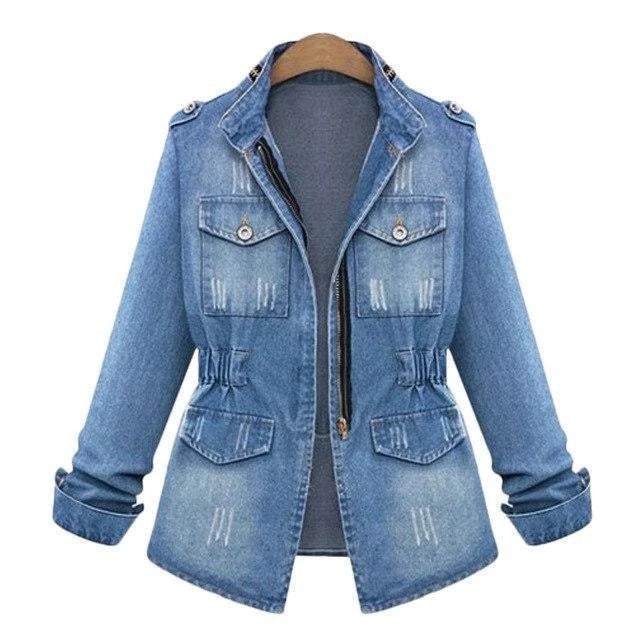 Denim Blazer Jacket