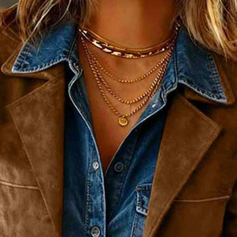 Plus Size Women's Solid Color Blazer Jacket