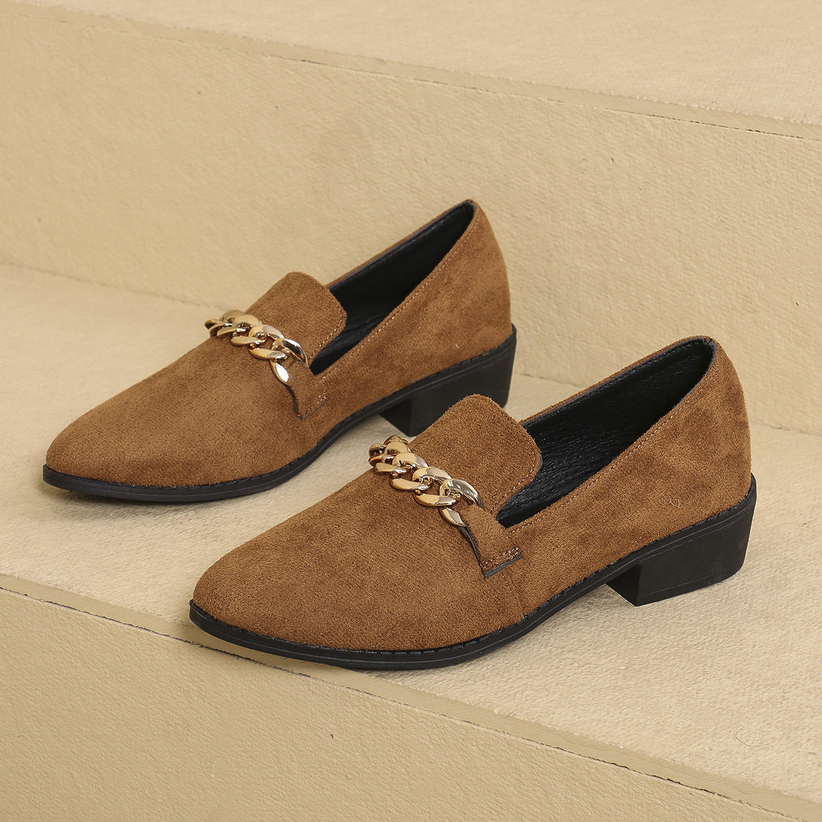 The Gilded Stride Loafers