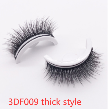 Reusable 3D Natural False Mink Eyelashes