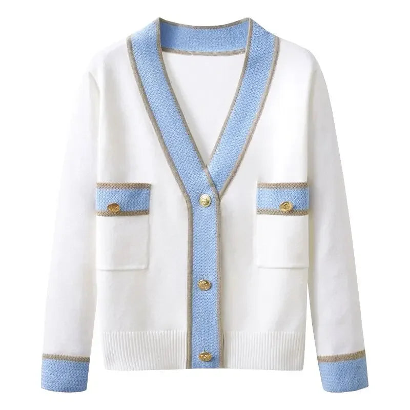 Simple Classic Casual Knitwear Cardigan