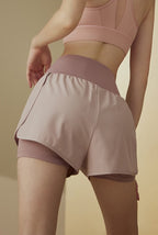 High Waist Breathable Yoga Training Shorts