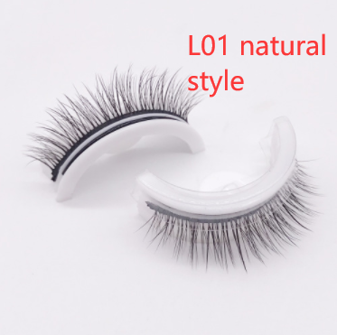 Reusable 3D Natural False Mink Eyelashes