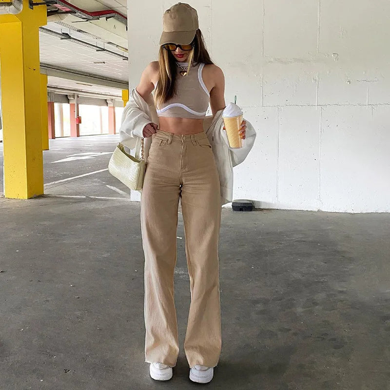Straight Jeans Pants