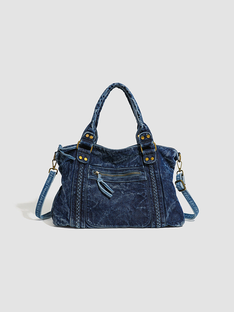 Cowboy Denim tote bag
